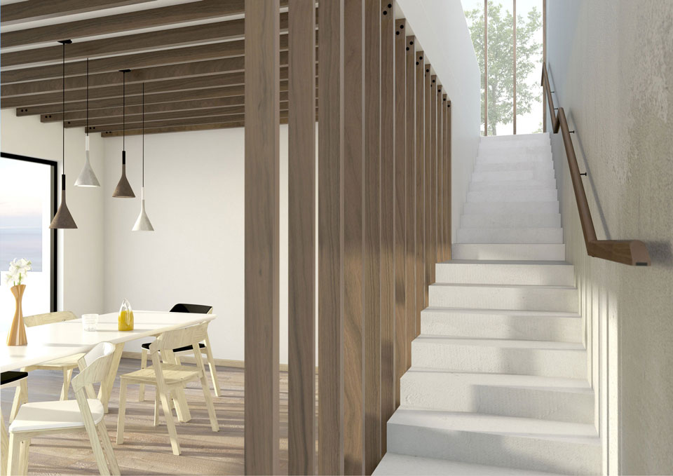 Interactive rendering of a living space with TWE S.r.l. products