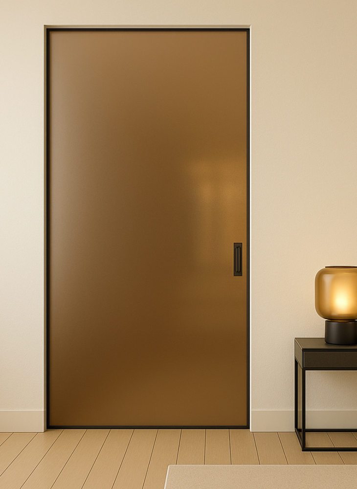 Aria scorrevole filomuro bronzato satinato copia 2