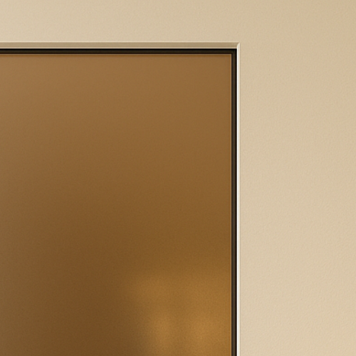 Aria scorrevole filomuro bronzato satinato copia