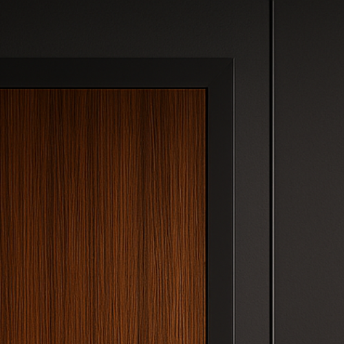 Pura 119 Brunchy Walnut telaio e mostirne laccate wall copia